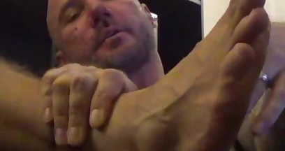 Verbal foot master domination!