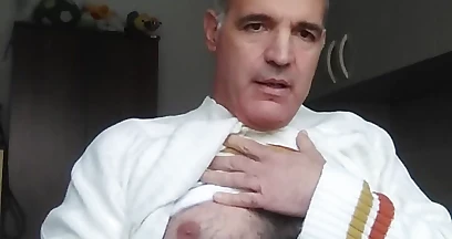 Blasphemous Stepdad Teaches His Stepson Luca How to Masturbate His Own Cock.
