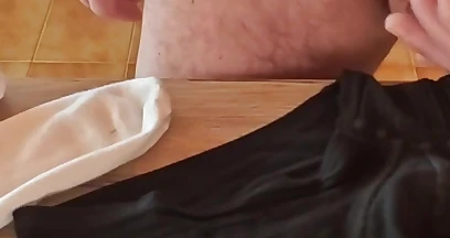 Cicci77 and Pedro Produce and Ejaculate Lots of Sperm on Your Fetish Boxers