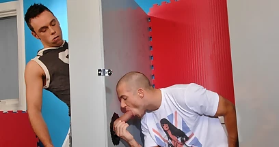 Rod Daily tasting Rylan Shaw before fucking him