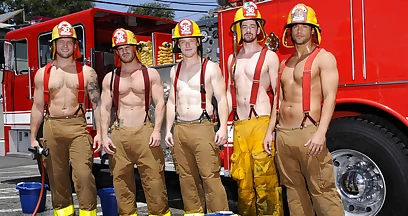 Rocco Reed and Colby Jansen are the hottest firemen