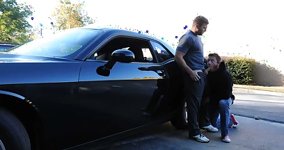 Pleasure and badass banging with two dudes