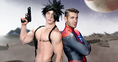 Energized men get steamy fucking in glorious kinks