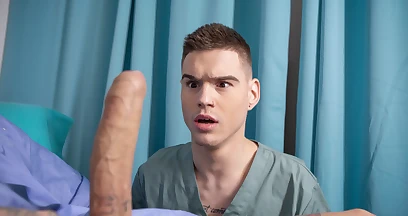 Twink screams feeling the hardest cock in his tiny bum