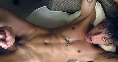 Tayron Ortega - Teen 18+ Latin Huge Dick Handjob