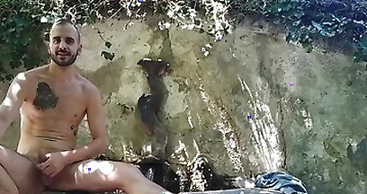 Jerking Off In A Park Risky