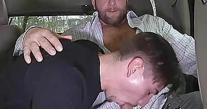 Men - Married Man Colby Jansen Picks Up His Favorite Stud Jack Hunter For A Quick Fuck In His Car