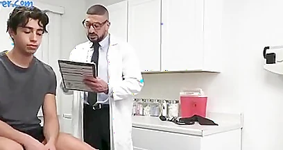 Muscular Hunk Doctor Marco Napoli Whips Out His Cock And Barebacks Hot Latino Pati