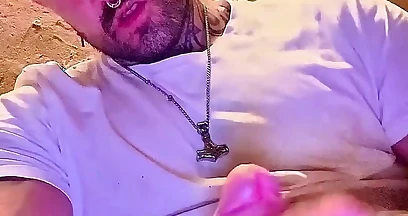 From Soft to Hard: Watch My Dick Grow on My New Break at Work in the Public Restrooms