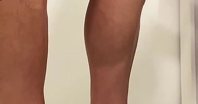 I forgot to put lotion, so I’ll have to do this again