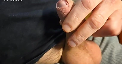 Jerking Big Italian Dick and Cum