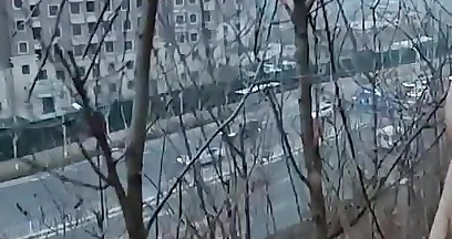 A Naked Gay Masturbating in Public Place