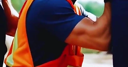 Construction Blowjob. Part 4