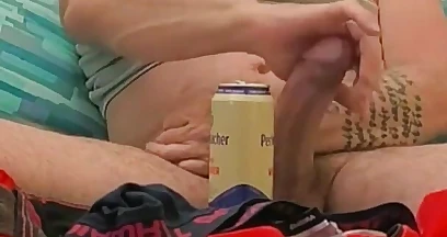 Mature Worker with Big Cock Gets Horny After a Week of Hard Work