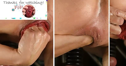 Popoopoop - Sellffist - the Next Level - Self Fist My Horny Ass - Deep Rough Anal Fisting - Prolape and Rosebud - Part 1