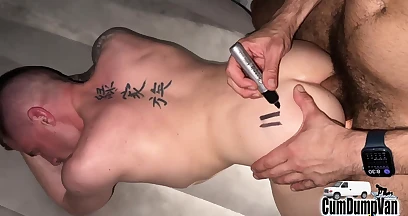 All American Twink Takes Anon BBC Gang Bang Cum Dump Van Orgy Bareback