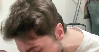 Making My Latin Friend Cum in My Mouth