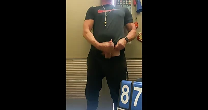 Jockdad87 Says 'just Do It' and Jerks His Big Cock