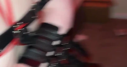 Daddy’s Slut Tied up Cunt Spanking
