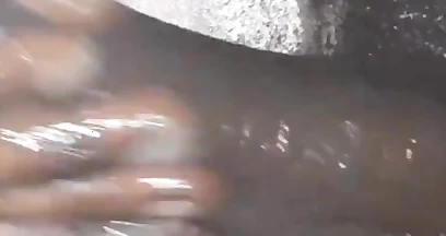 Stroking My BBC with Lube Massive Cumshot