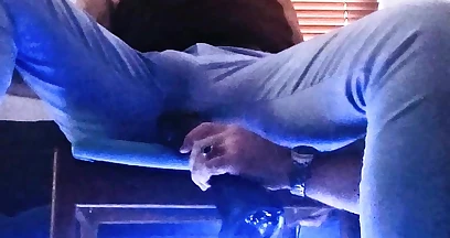 Jack with Mirror Balls, a Luscious Bulge with Cock Reveal and a Mysterious Helping Hand