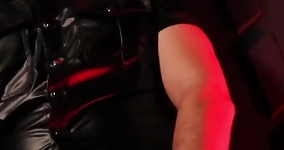 Leather Jerk off